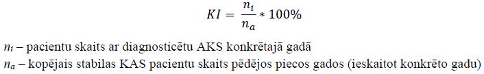 Aprēķina formula 5