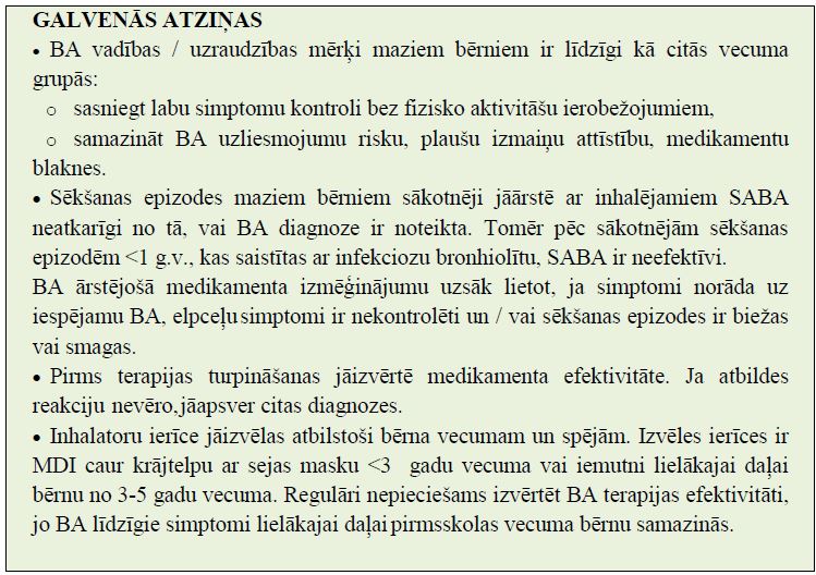 12.2. BA NOVĒRTĒJUMS UN TERAPIJA. Galvenās atziņas